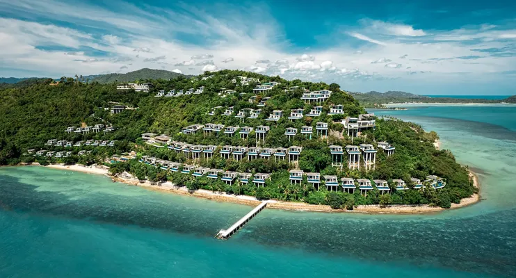Conrad Koh Samui — Талинг Нгам, юго-запад острова Самуи, пляж Aow Thai